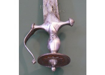 Indian Tulwar Sword 19th Century Rajasthan #7