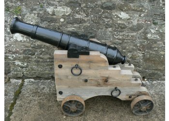 Antique Cannon. Naval Style Truck #5