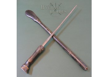 Horn Riding Crop with Blade