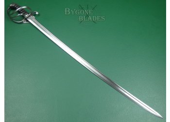 British 1821 Pattern Indian Mutiny Light Cavalry Sword. Folding Guard. #2310009 #5