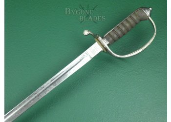 British 1821/56 Pattern Royal Artillery Officers Sword. WW2. George VI. #2306003 #8