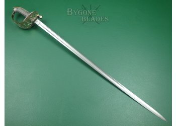 British 1857 Pattern Named Royal Engineers Officers Sword. Major Charles F. Mould. #2306009 #5