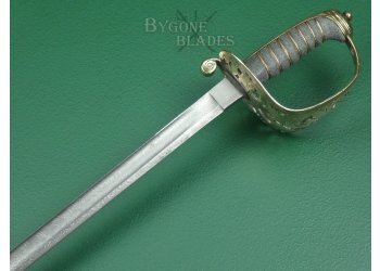 British 1857 Pattern Named Royal Engineers Officers Sword. Major Charles F. Mould. #2306009 #8