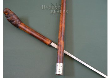 British Jonathan Howell Rootball Sword Cane #5