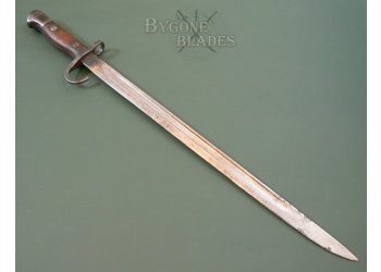 British P1907 First Pattern Hooked Quillon Bayonet. Enfield 1912. #4