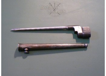 British WW2 No4 MkII Spike Bayonet by Singer Factory #3