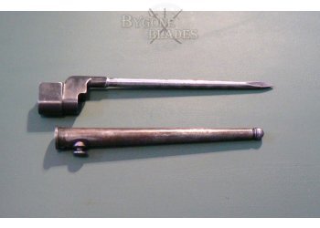 British WW2 No4 MkII Spike Bayonet by Singer Factory #1