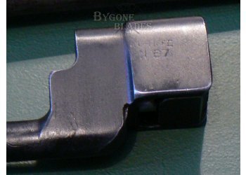 British WW2 No4 MkII Spike Bayonet by Singer Factory #4