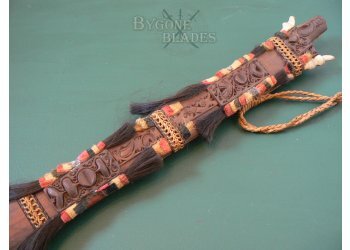 Dayak Headhunters Mandau Sword. Borneo #12