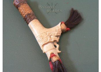 Dayak Headhunters Mandau Sword. Borneo #11