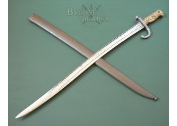 French M1866 Chassepot Yataghan Bayonet. St. Etienne 1868 #2