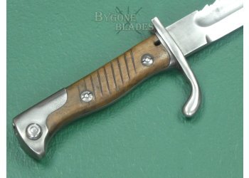 German Early First Pattern S98/05 Saw Toothed Bayonet. WKC 1907. #2306020 #9