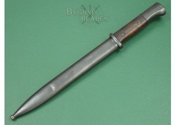 German WW2 K98 Bayonet. Coppel Gmbh 1934. #2402002 #4