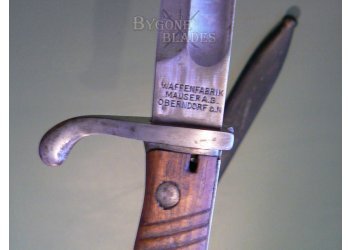 German WW1 S98/05 Butchers Blade Mauser Bayonet #5