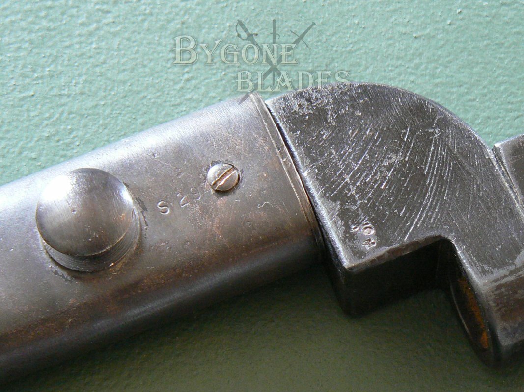 British No 9 Socket Bayonet Poole Factory 1949 Bygone Blades