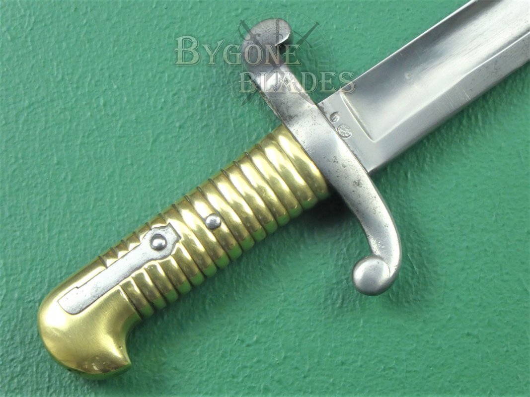 French Model 1842 Yataghan Sword Chatelleault 1848 Bygone Blades