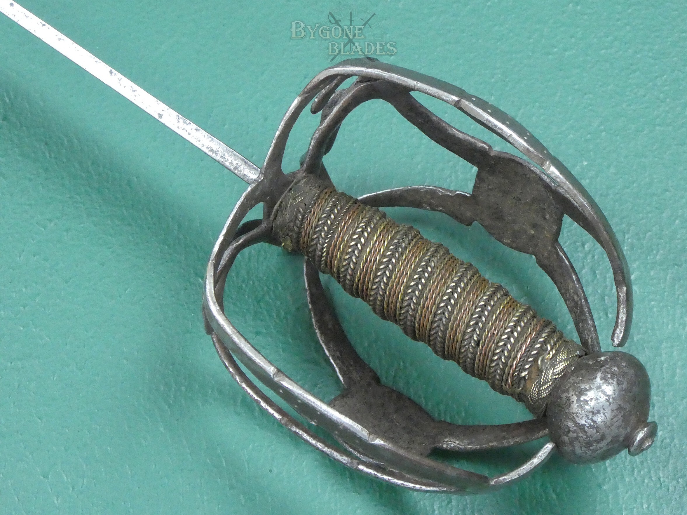 17th Century Irish Basket Hilted Backsword. Circa 1620 #6