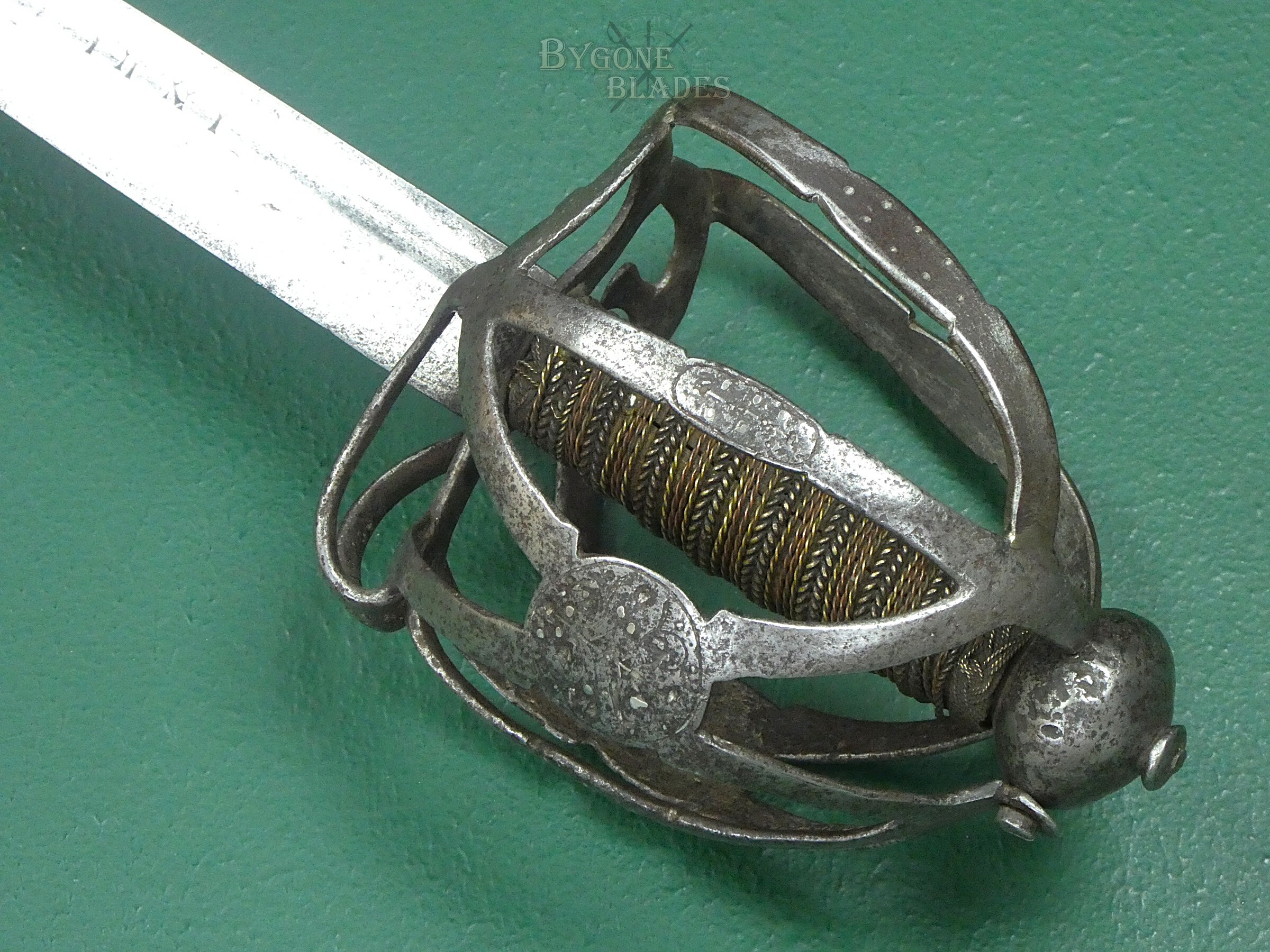 17th Century Irish Basket Hilted Backsword. Circa 1620 #8