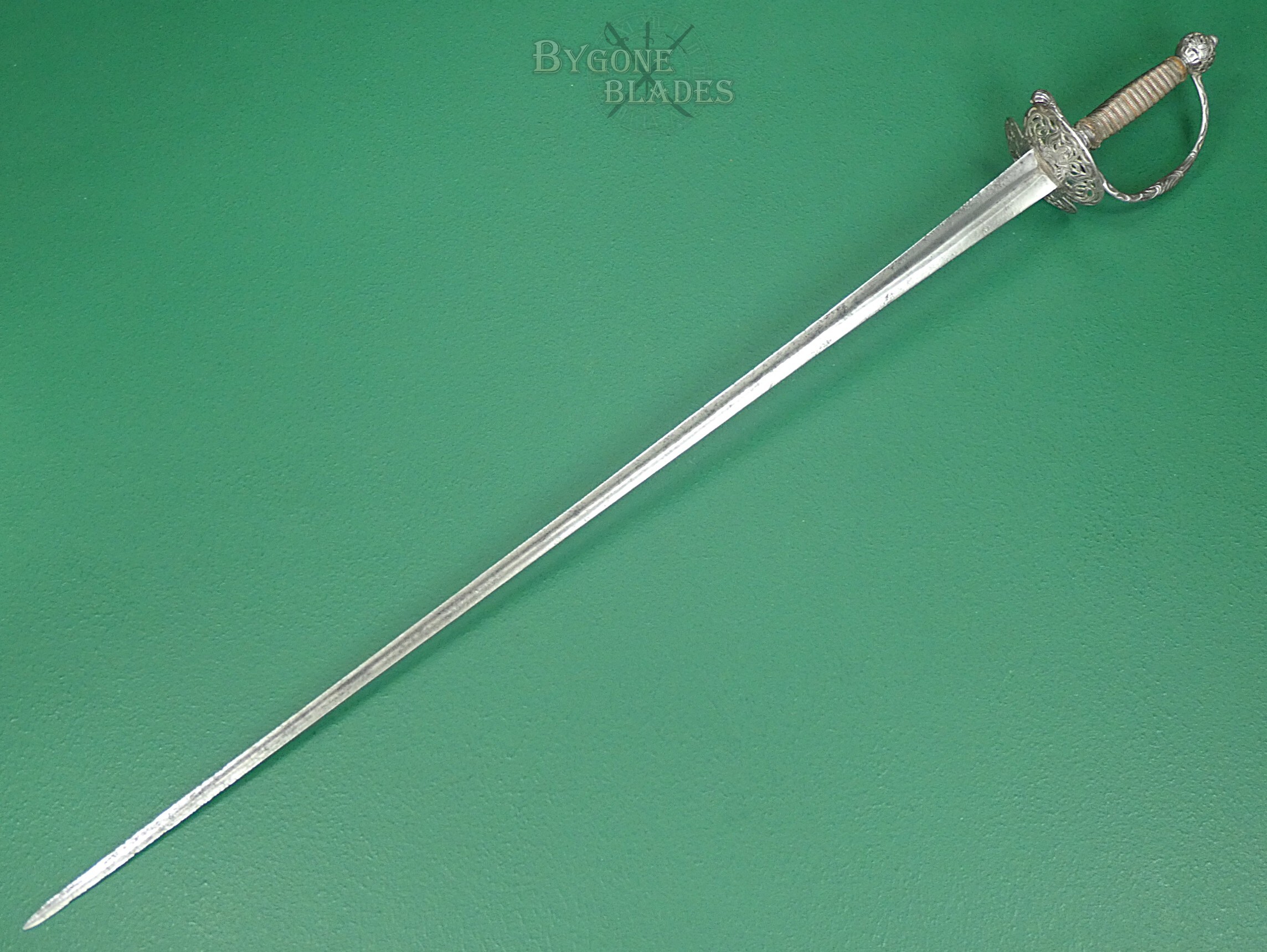 18th Century Iron Hilted Military Small Sword Circa 1760. #2608006 #2