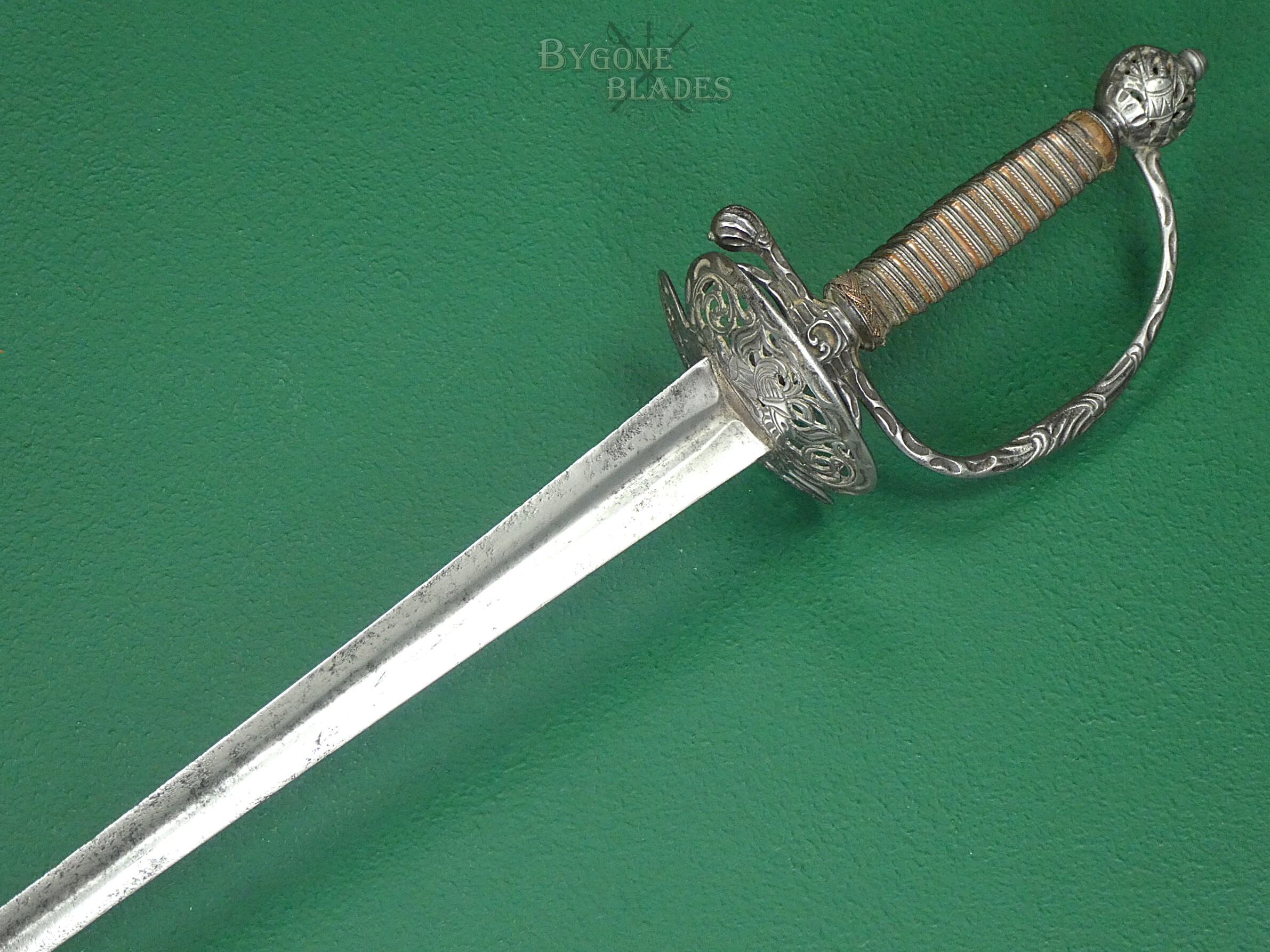 18th Century Iron Hilted Military Small Sword Circa 1760. #2608006 #4