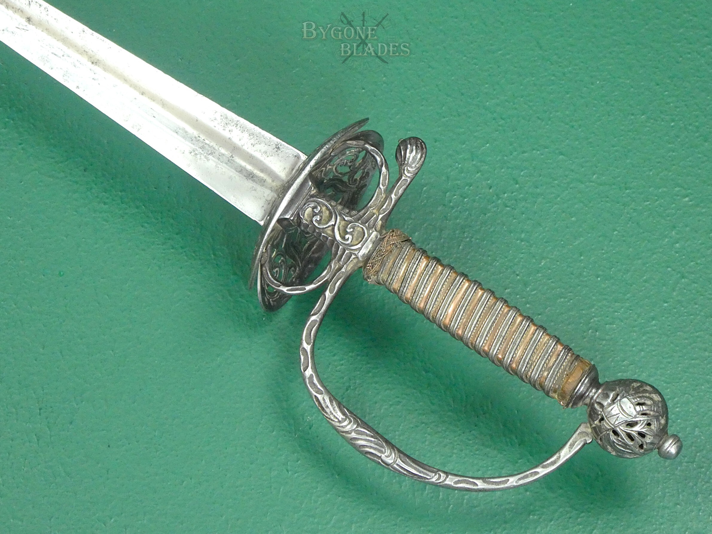18th Century Iron Hilted Military Small Sword Circa 1760. #2608006 #6