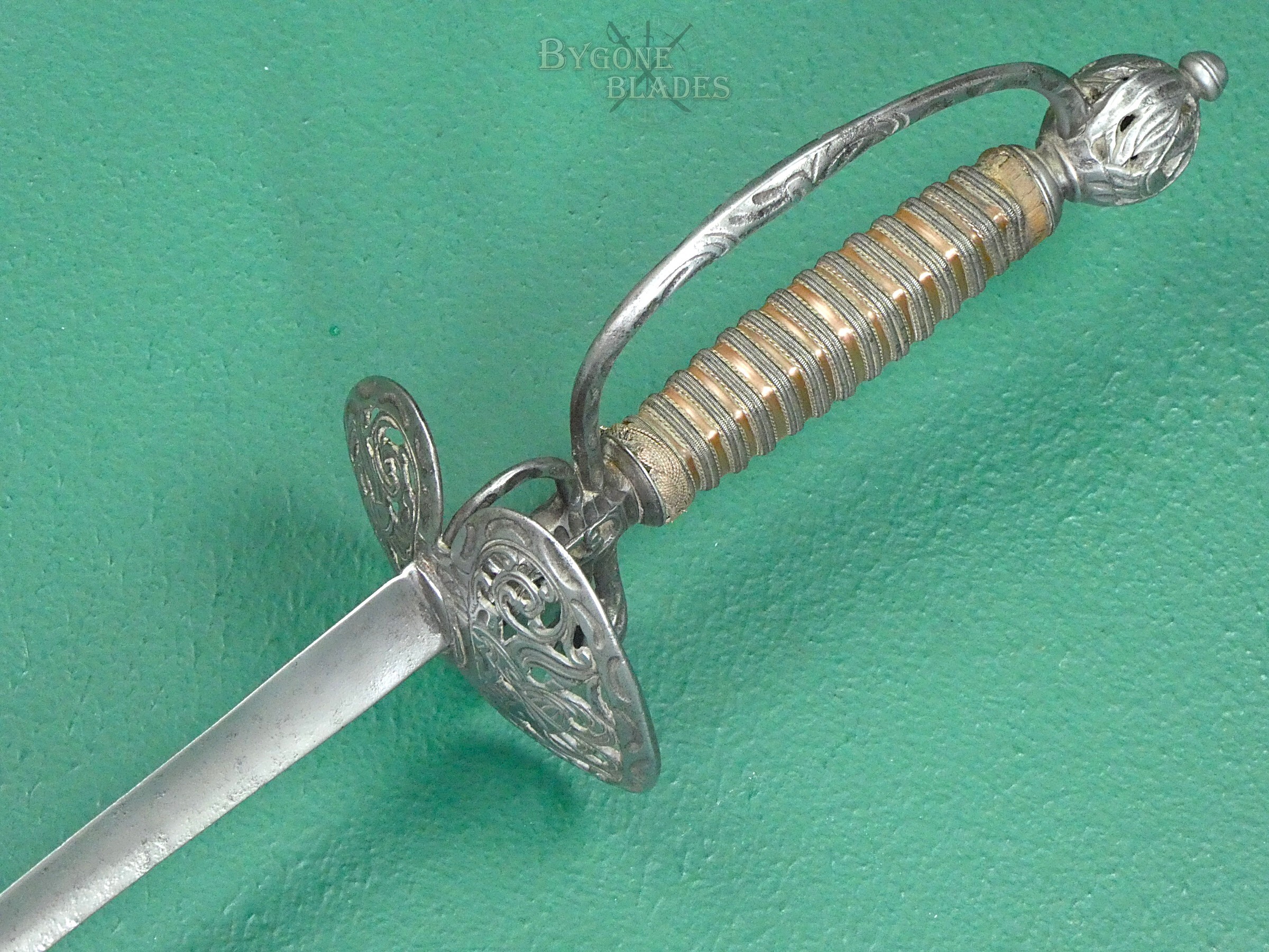 18th Century Iron Hilted Military Small Sword Circa 1760. #2608006 #7