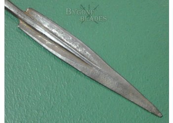 19th Century Sudanese Hadendoa Spearhead. Mhadist Uprising. #2510006 #3