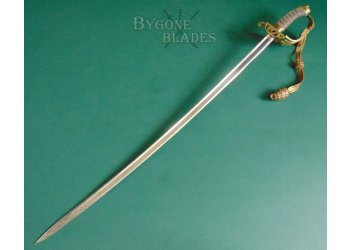 A Pipe Back Officers Sword. Pattern 1822 #5