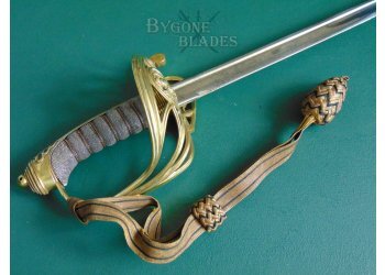 A Pipe Back Officers Sword. Pattern 1822 #6