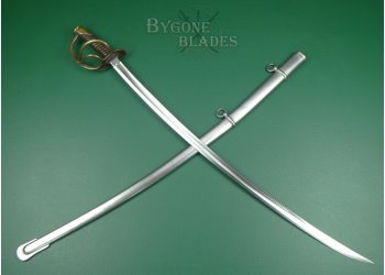 Roby W. Chelmsford Mass. 1860 US Cavalry sabre