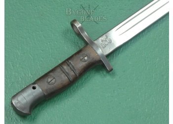 American 1917 Pattern WW1 Bayonet. British WW2 Reissue. #2505010 #7