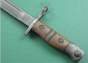 American Issue 1913 Pattern Bayonet. Rare Mk 1 Jewell Scabbard dated 1917 #10