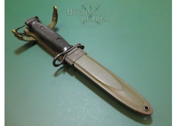 American Vietnam War Period M7 Bayonet and M8A1 PWH Scabbard #3