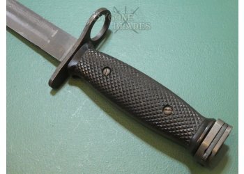 American Vietnam War Period M7 Bayonet and M8A1 PWH Scabbard #10