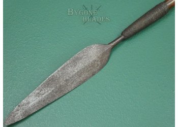 Anglo-Zulu War Stabbing Spear. Zulu Iklwa circa 1879. #2502001 #4