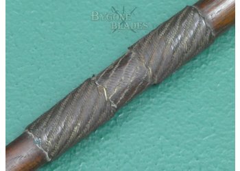 Anglo-Zulu War Stabbing Spear. Zulu Iklwa circa 1879. #2502001 #7