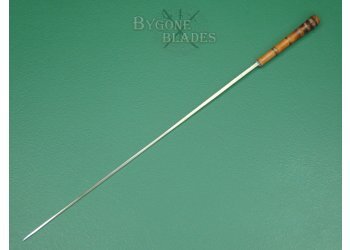 Antique British Sword Cane. Rootball Handle. #2307006 #9