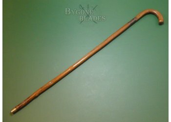 Antique &quot;Rummage&quot; Style Hardwood Walking Stick #4