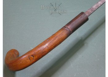 Antique &quot;Rummage&quot; Style Hardwood Walking Stick #9
