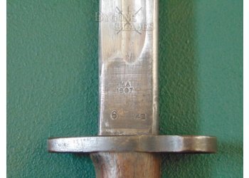 Australian 1907 Pattern Bayonet. Lithgow 1942 #9