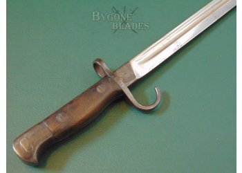Australian Issued 1907 Hooked Quillon Enfield Bayonet #7