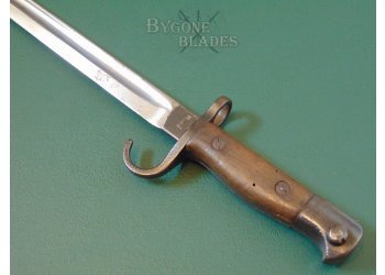 Australian Issued 1907 Hooked Quillon Enfield Bayonet #8