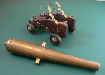 Black Powder Signal Cannon. Bronze Barrel. #6