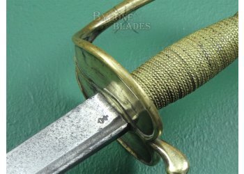 British 1740 Pattern Infantry Sword. Mid-18th Century Infantry Hanger #12