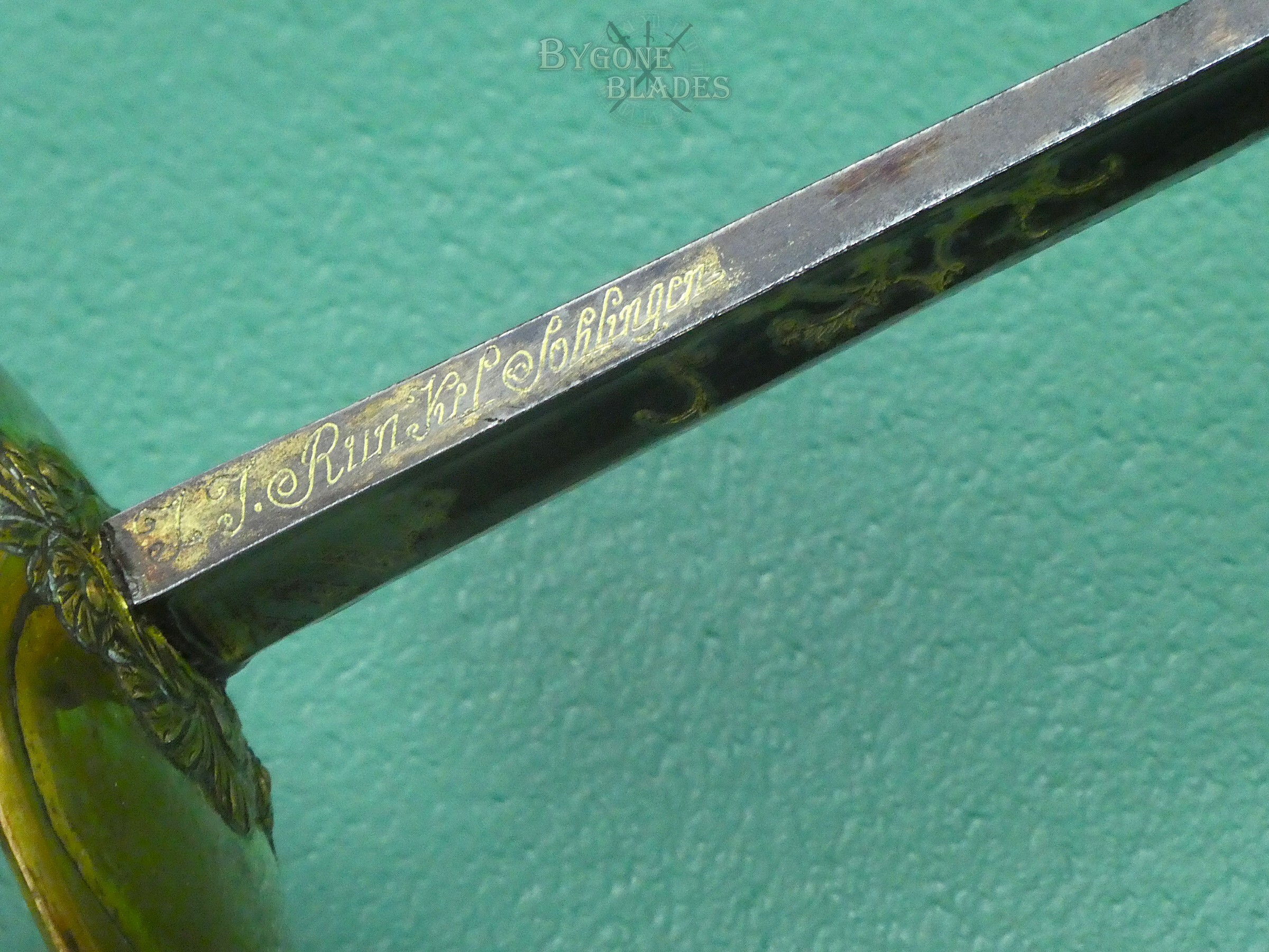 British 1796 Infantry Officers Spadroon. Napoleonic Wars Sword. Runkel. #2609002 #13