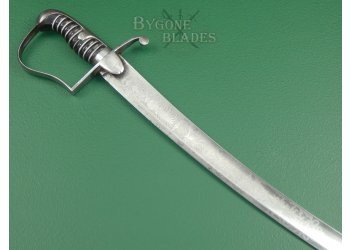 British 1796 Light Cavalry Officers Sabre. Fantastic Etching. Osborn Circa 1798-1807. #2202029 #7