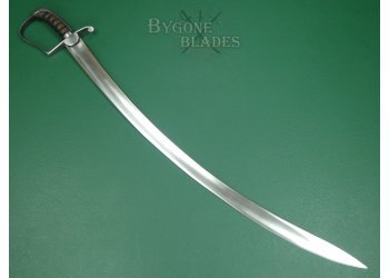 British 1796 Light Cavalry Sabre. Rare Spear Point. Circa 1796-1805. #2606001 #5
