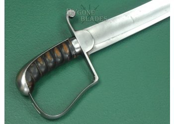 British 1796 Light Cavalry Sabre. Rare Spear Point. Circa 1796-1805. #2606001 #9