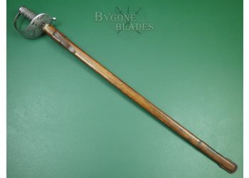 British 1821 Heavy Cavalry Officers Sword. Named Officer. 3rd Dragoon Guards. Wilkinson. #2311010 #3