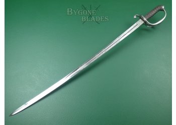 British 1st Surrey Light Horse 1821 Pattern Light Cavalry Officers Sword. #2209005 #6